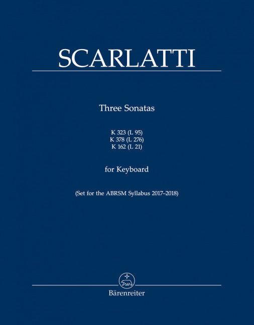 Three Sonatas for Keyboard - Piano Sheet Music