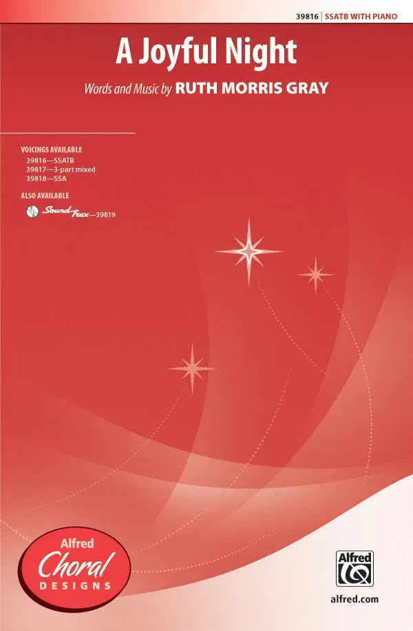 A Joyful Night SATB Choral Sheet Music
