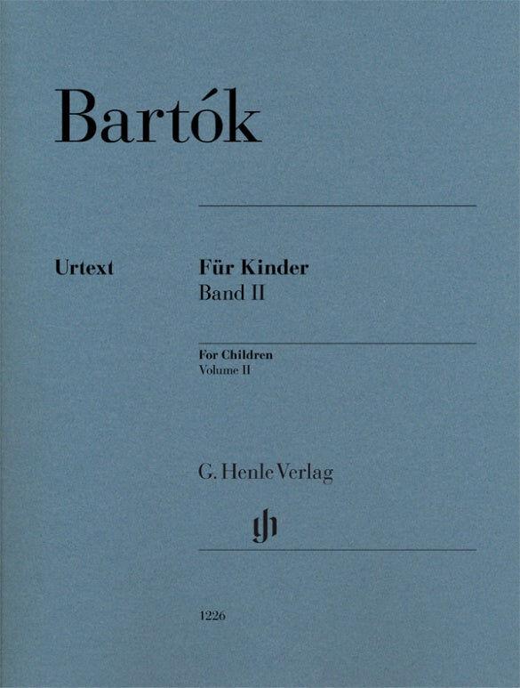 Bartok For Children Volume II Piano Sheet Music