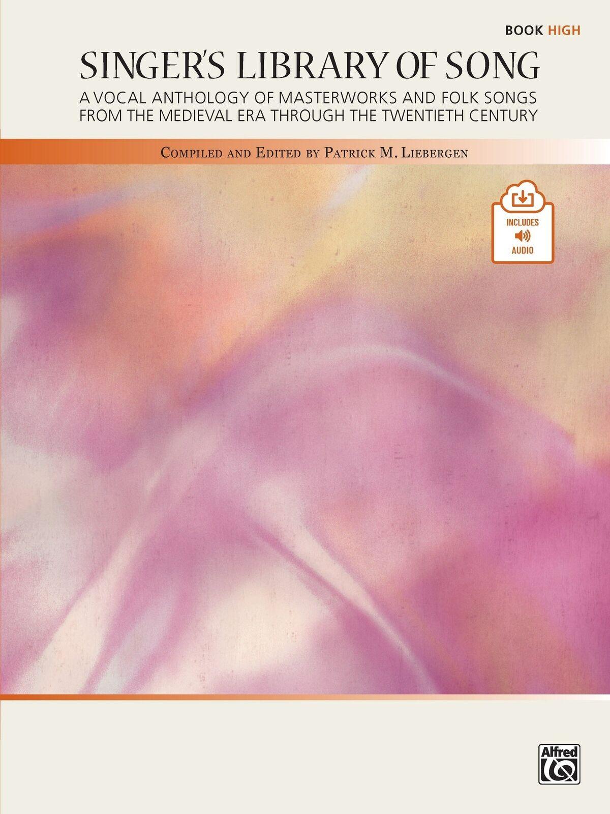 Singer's Library of Song High Voice Book with CD