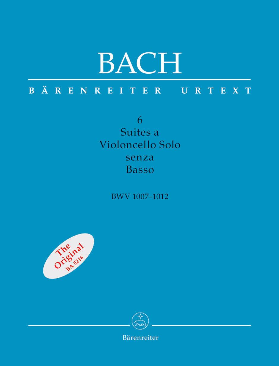 Six Suites for Cello BWV 1007-1012 Scholarly Edition
