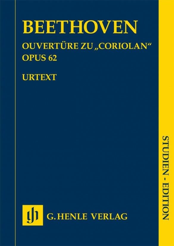 Beethoven Coriolan Overture Op 62 Study Score Henle HN9042