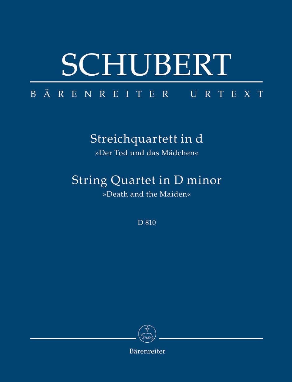 String Quartet D D810 Study Score