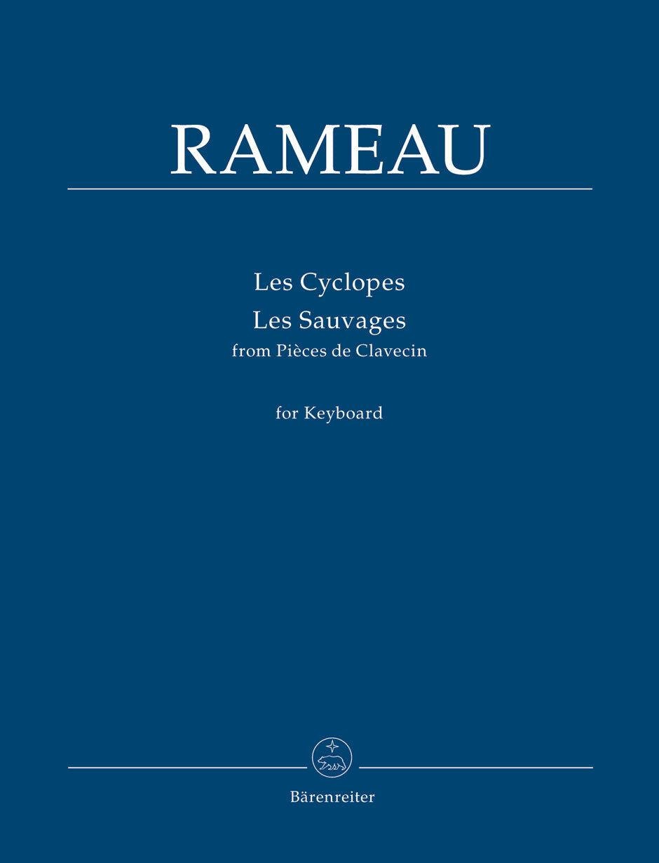 Rameau Les Cyclopes & Les Sauvages Piano Sheet Music