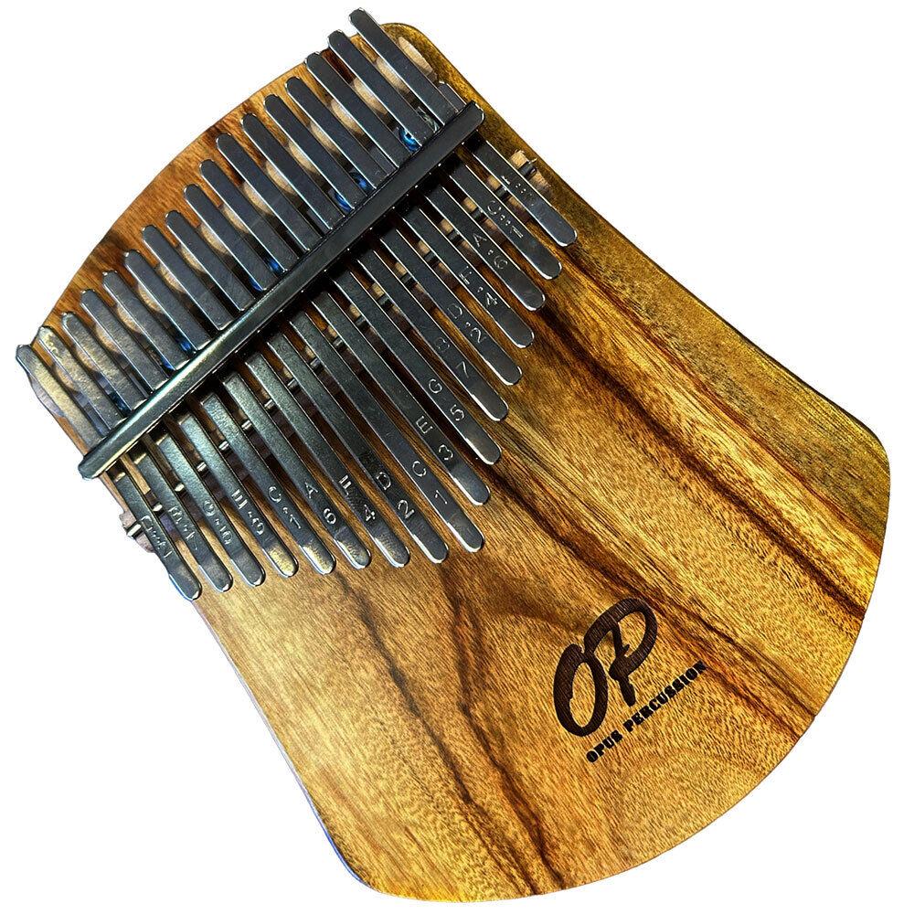Opus Percussion 17-Key Camphor Wood Kalimba with Natural Finish