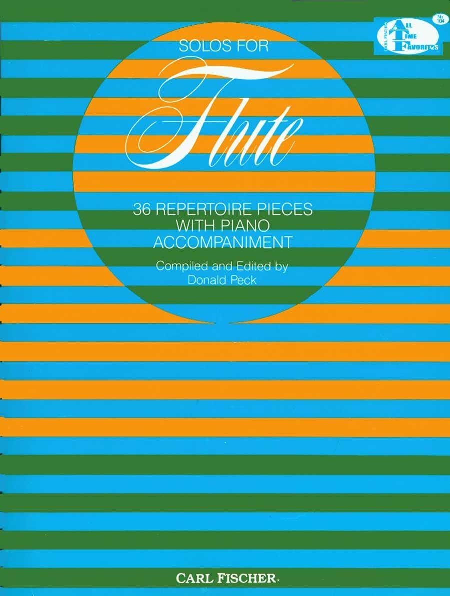 Solos for Flute - 36 Repertoire Pieces with Piano Accompaniment