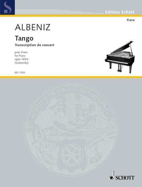 Tango Op 165 No 2 Concert Transcription for Piano Sheet Music
