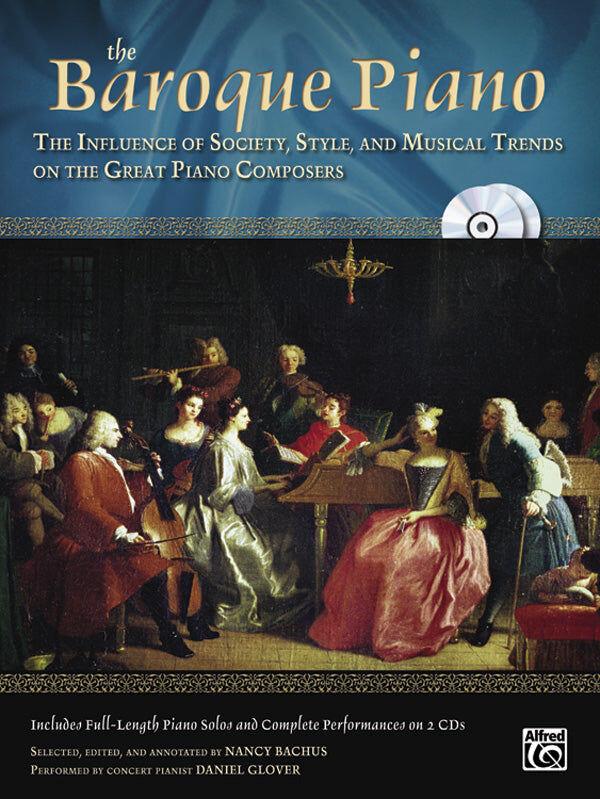 Baroque Piano Book with CDs by Nancy Bachus
