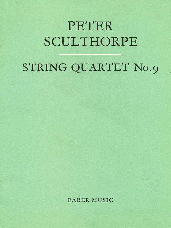 String Quartet No. 9 Study Score - Faber 0571505481