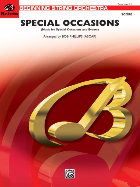 Special Occasions String Orchestra Sheet Music BBS GR 2.5