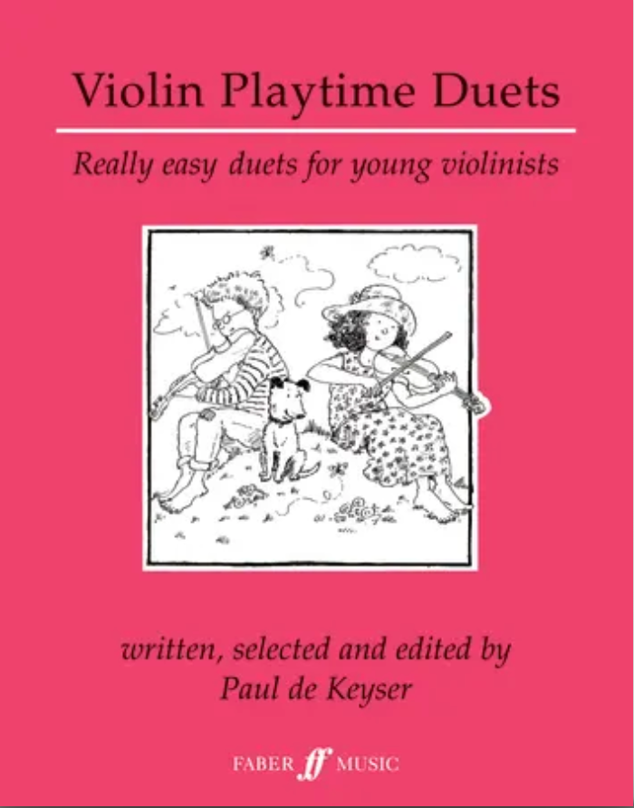 Violin Playtime Duets Sheet Music for Two Violins