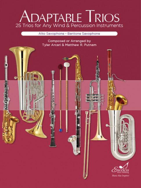 Adaptable Trios for Winds - Alto and Baritone Saxophone