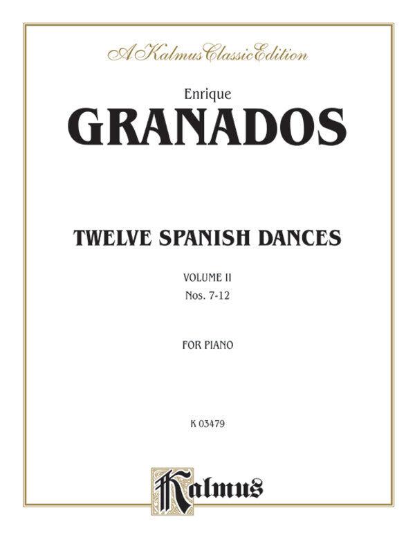 Spanish Dances Op. 5 Book 2 Nos. 7-12 Piano Sheet Music