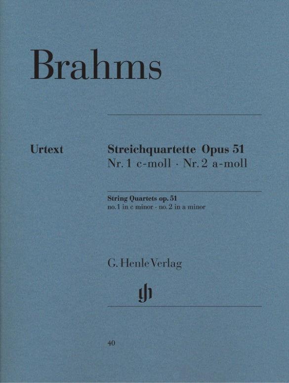 String Quartets Op 51 Nos 1-2 Score and Parts