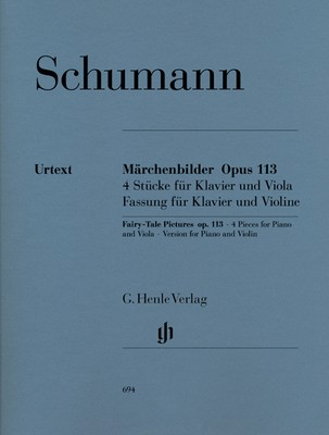 Fairy Tale Pictures for Viola and Piano, Op. 113