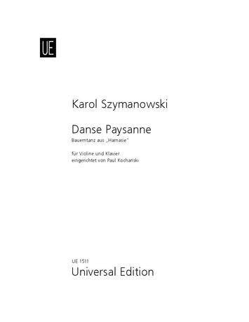 Danse Paysanne for Violin and Piano Sheet Music