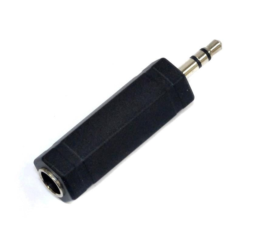 Leem 1/4" Stereo Jack to 1/8" Stereo Plug Adaptor