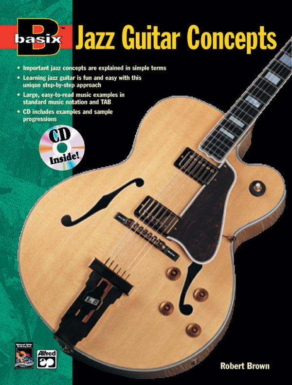 Basix Jazz Guitar Concepts Book and CD