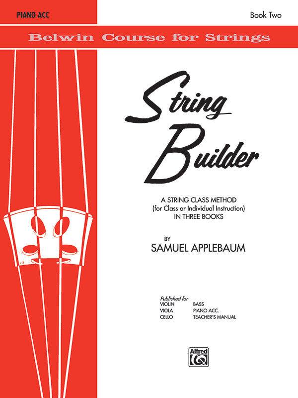 String Builder Book Two - Violin Sheet Music with Piano Accompaniment
