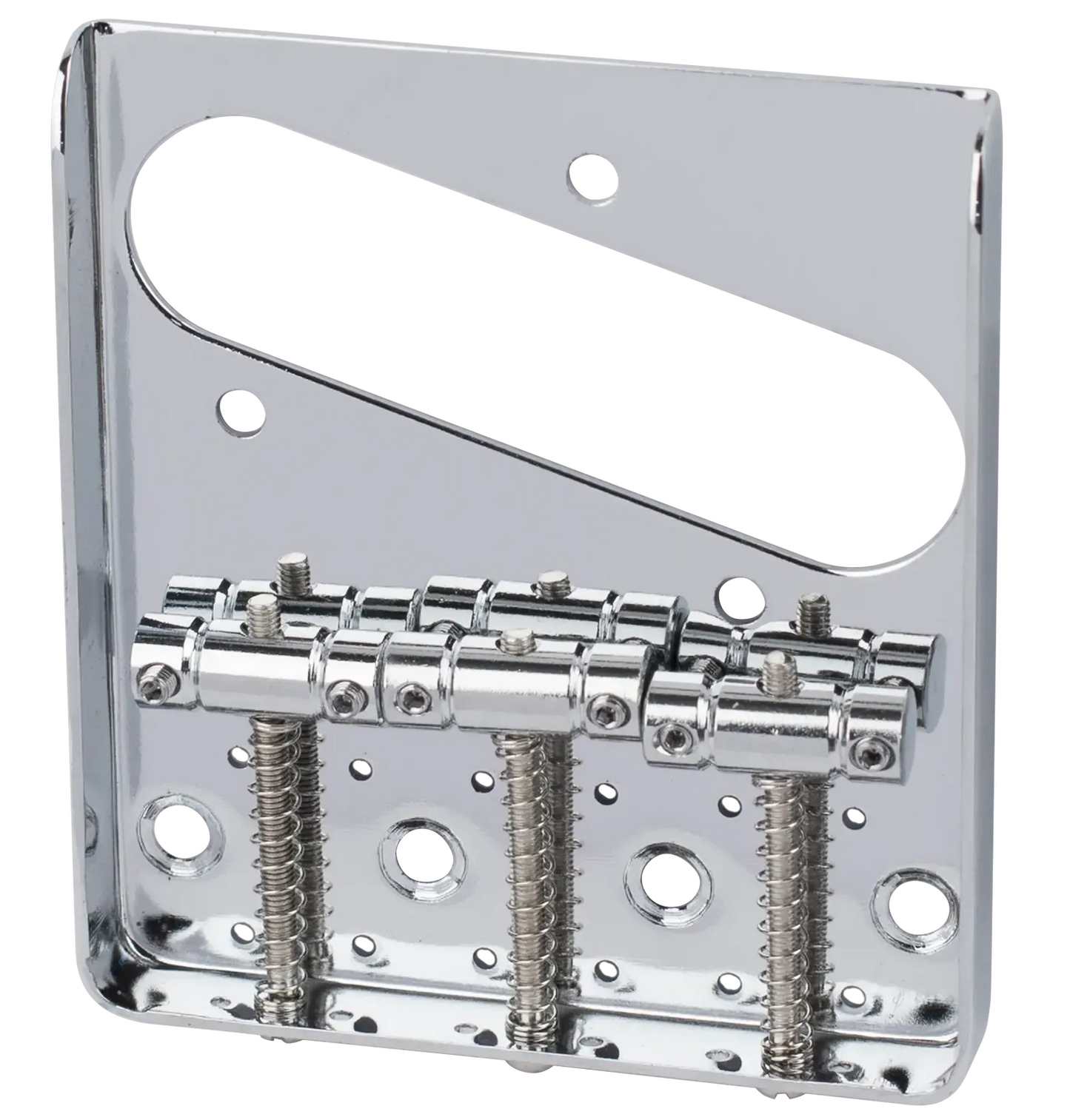 Dr Parts TL Style Non Tremolo Bridge Chrome with 4 Mounting