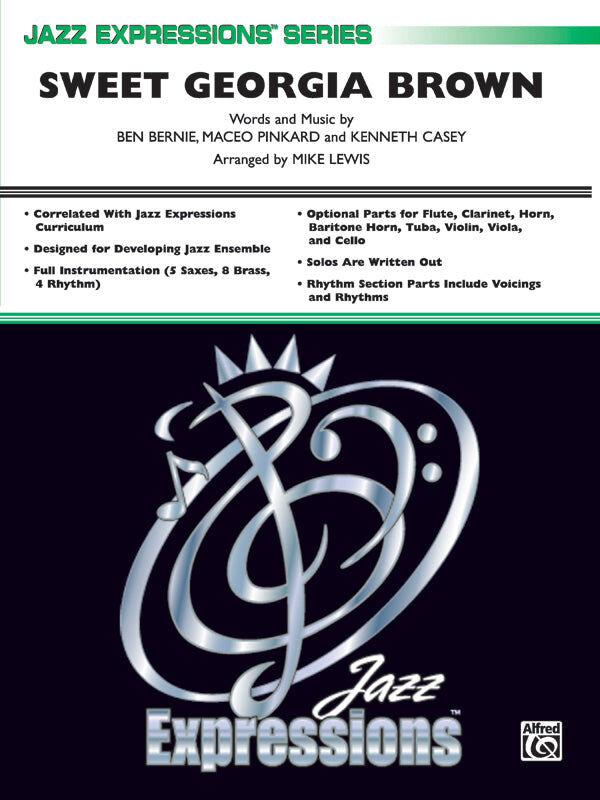Sweet Georgia Brown Jazz Ensemble Sheet Music Gr 1