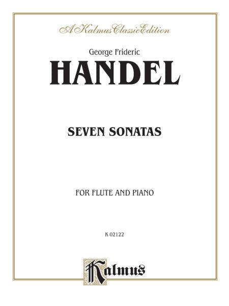 Handel Seven Sonatas for Flute and Piano - Complete Edition with Separate Parts