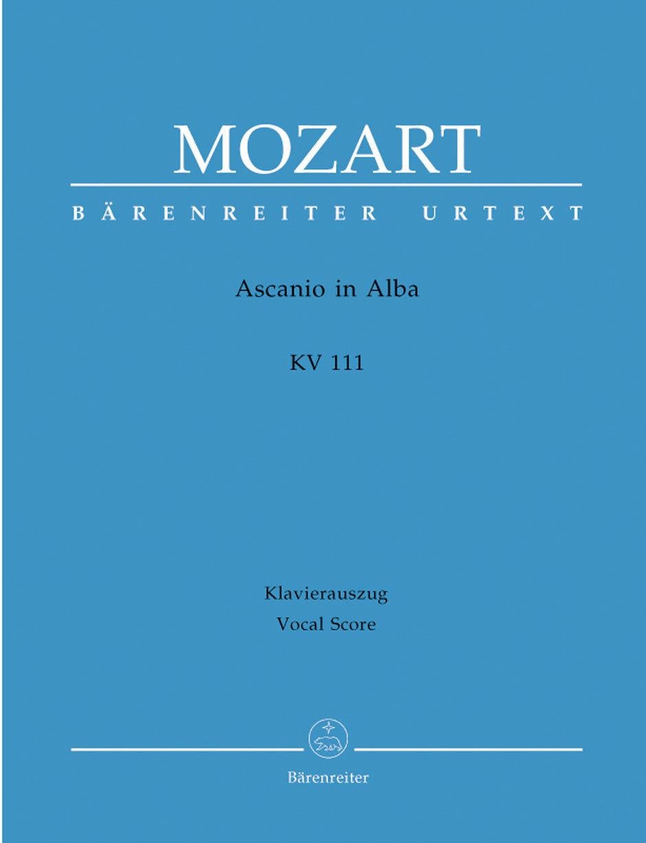 Ascanio in Alba K111 Vocal Sheet Music