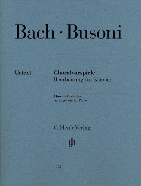 Bach/Busoni Chorale Preludes for Piano - Henle HN1293
