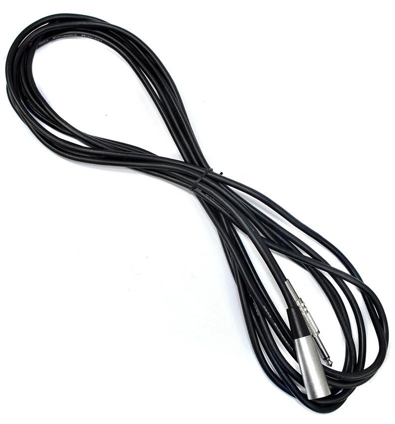 Leem 20ft Instrument Cable (1/4" Straight TS - Male XLR)