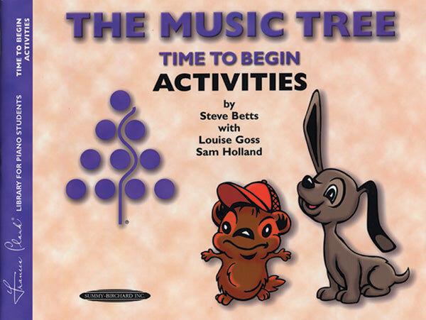 The Music Tree: Time To Begin Activities Book by Clark, Goss, Holland - Alfred 0953