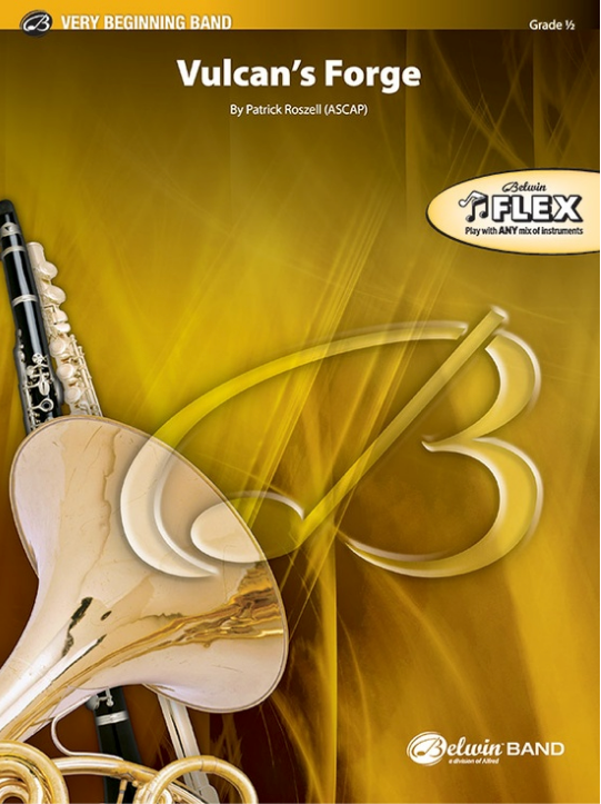 Vulcan's Forge Flex Ensemble Gr 0.5 by Patrick Roszell - String Orchestra Sheet Music