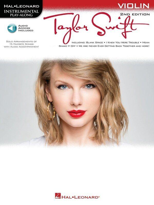 Taylor Swift Violin Playalong 2nd Edition Book/Online Access