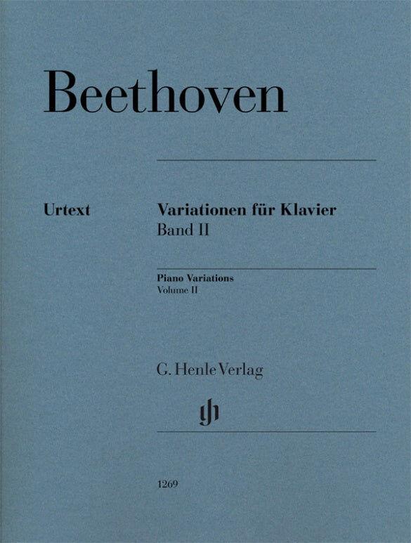 Beethoven Variations for Piano Volume II Revised Edition - Henle HN1269