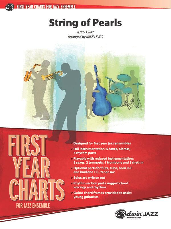 String Of Pearls Jazz Ensemble Sheet Music by Mike Lewis