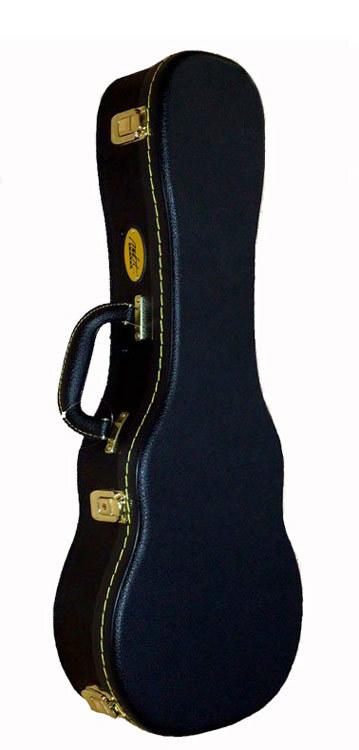 MBT Wooden Concert Ukulele Case - Black