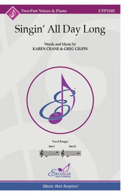 Singin All Day Long Unison/SA Choral Sheet Music