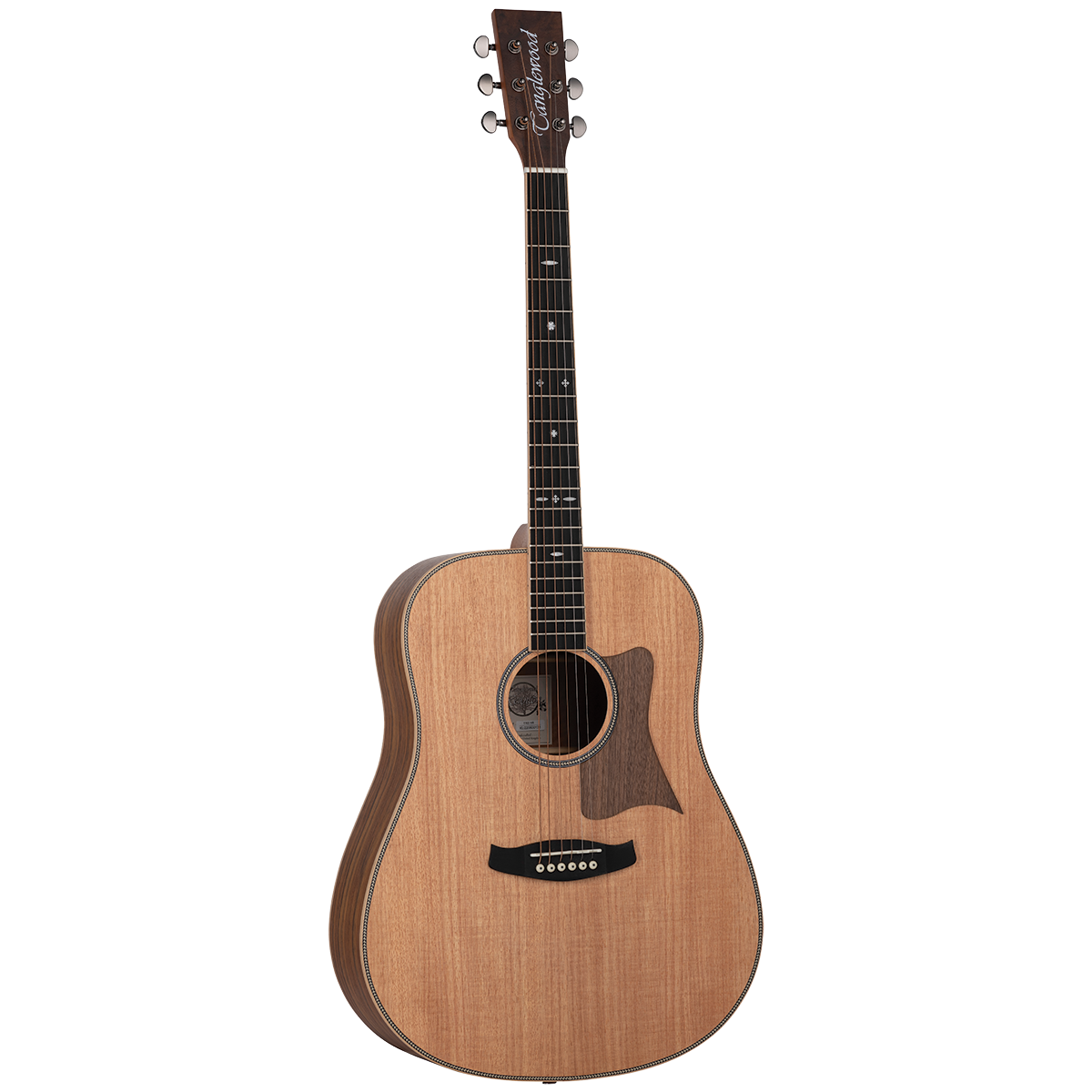 Tanglewood TRU5-HR Reunion Pro Dreadnought Acoustic Guitar with Solid Australian Red Cedar Top and Hawaiian Rain Wood Back/Sides
