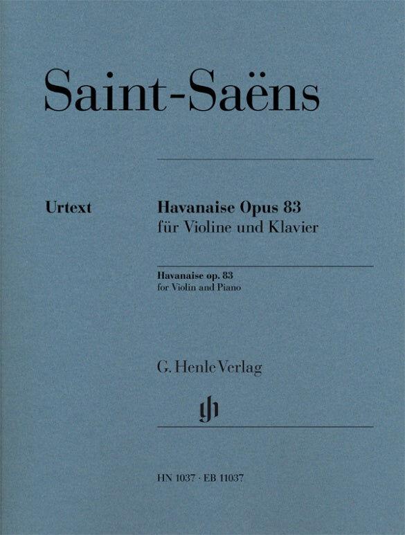 Havanaise Op. 83 for Violin and Piano - Saint-Saens, Henle HN1037