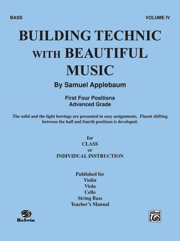 Building Technic for Double Bass with Supplementary Sheet Music