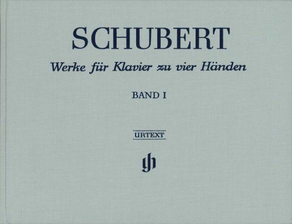 Schubert Works for Piano Four Hands Volume 1 Bound Edition Henle HN095