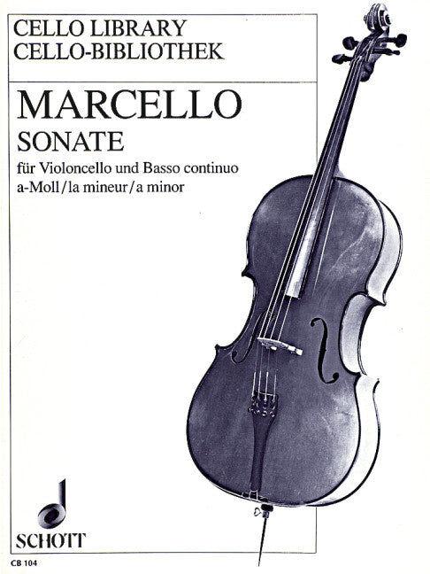 Marcello Cello Sonata No 3 in A Minor for Cello and Piano