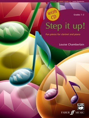 Step It Up Clarinet CLA/PNO/CD Grade 1-3