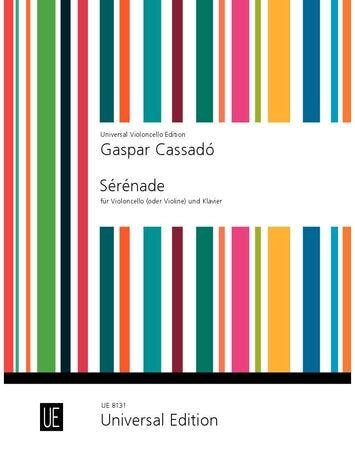 Serenade for Cello and Piano Sheet Music