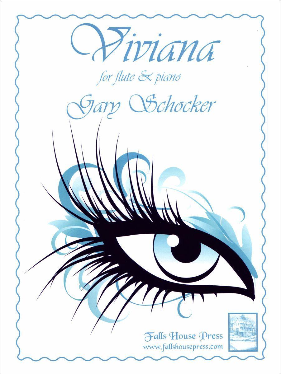 Viviana for Flute and Piano by Gary Schocker - Intermediate to Advanced Sheet Music