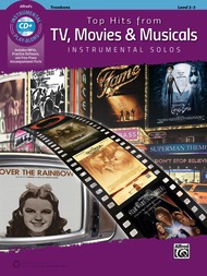 Top Hits from TV Movies & Musicals Trombone Book/CD - Alfred Music