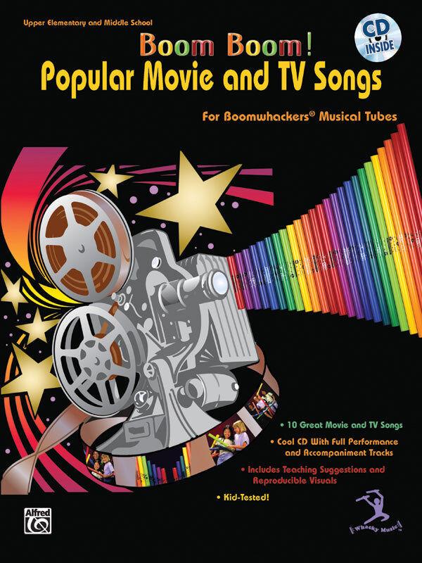 Boomwhackers Movie & TV Songs Book with CD