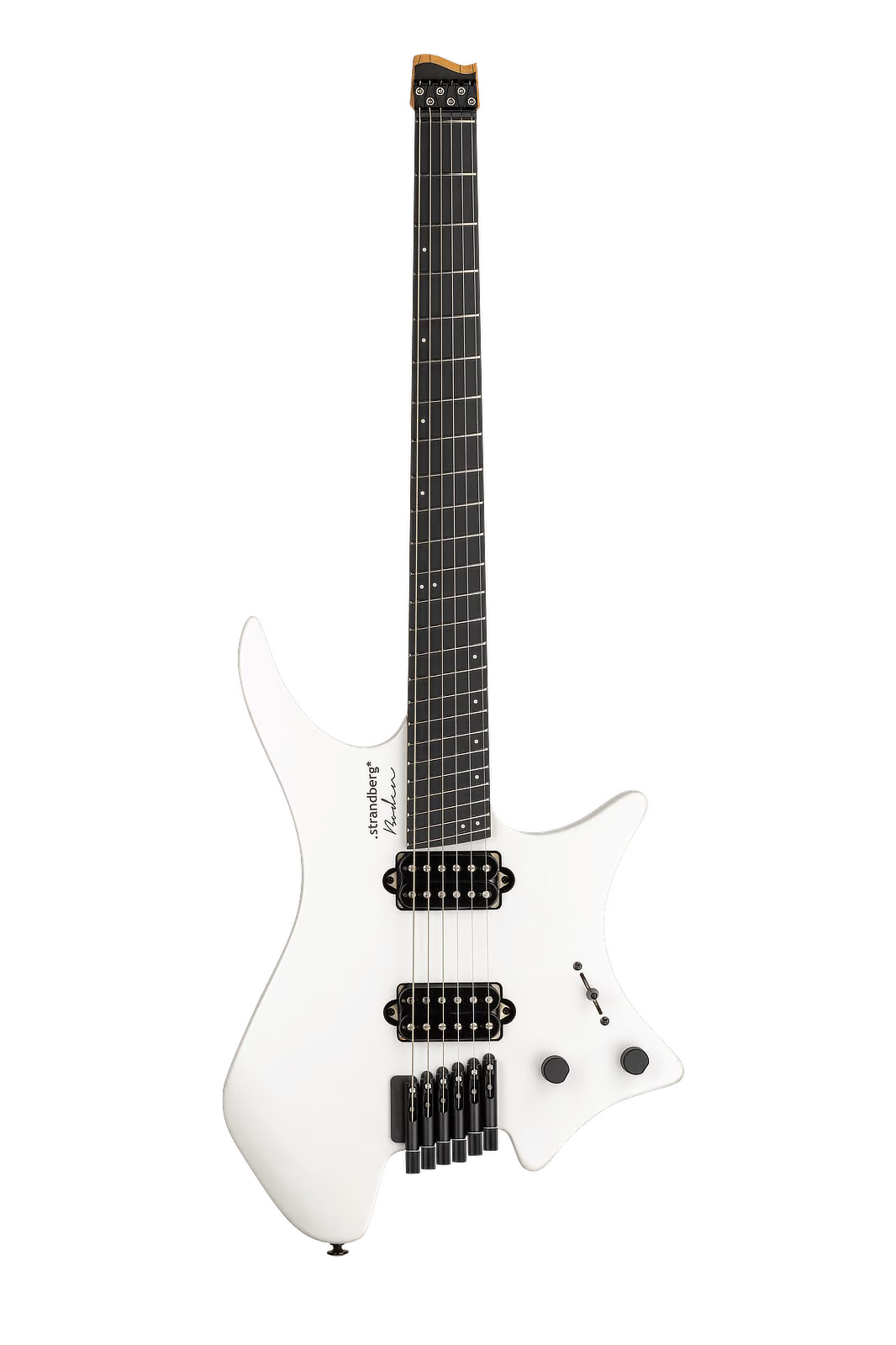 Strandberg Boden Metal NX6 Electric Guitar White Granite