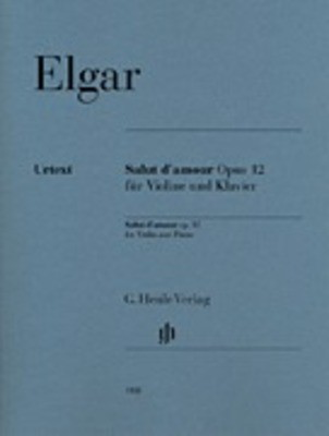 Salut d'Amour Op 12 for Violin and Piano Sheet Music