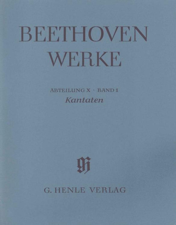 Beethoven Cantatas Full Score - Henle Choral Sheet Music