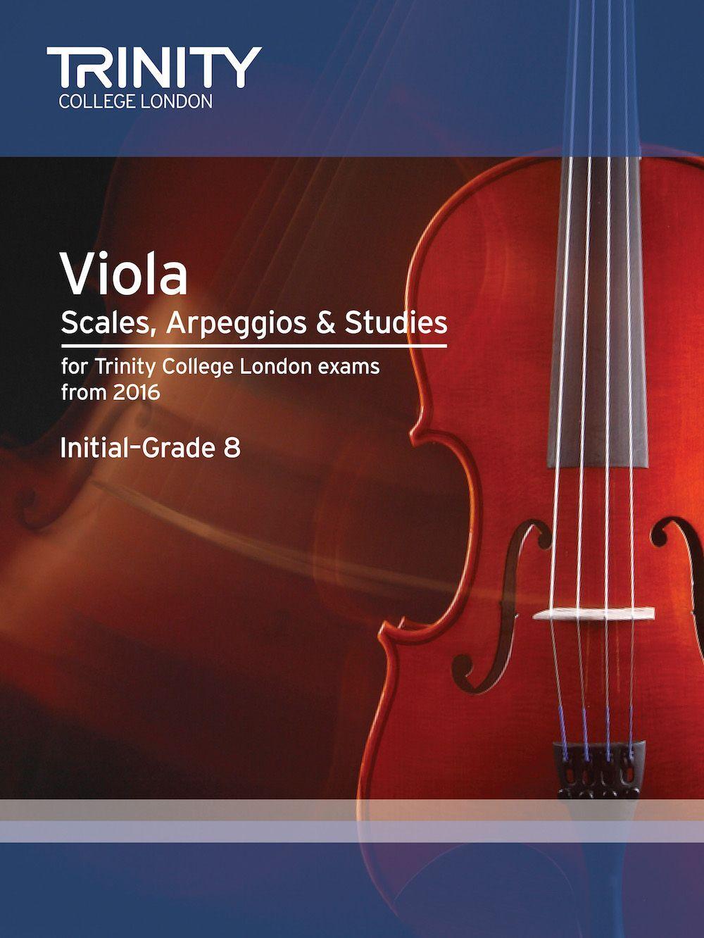 Trinity Viola Scales & Arpeggios 2016 - Viola TCL014597